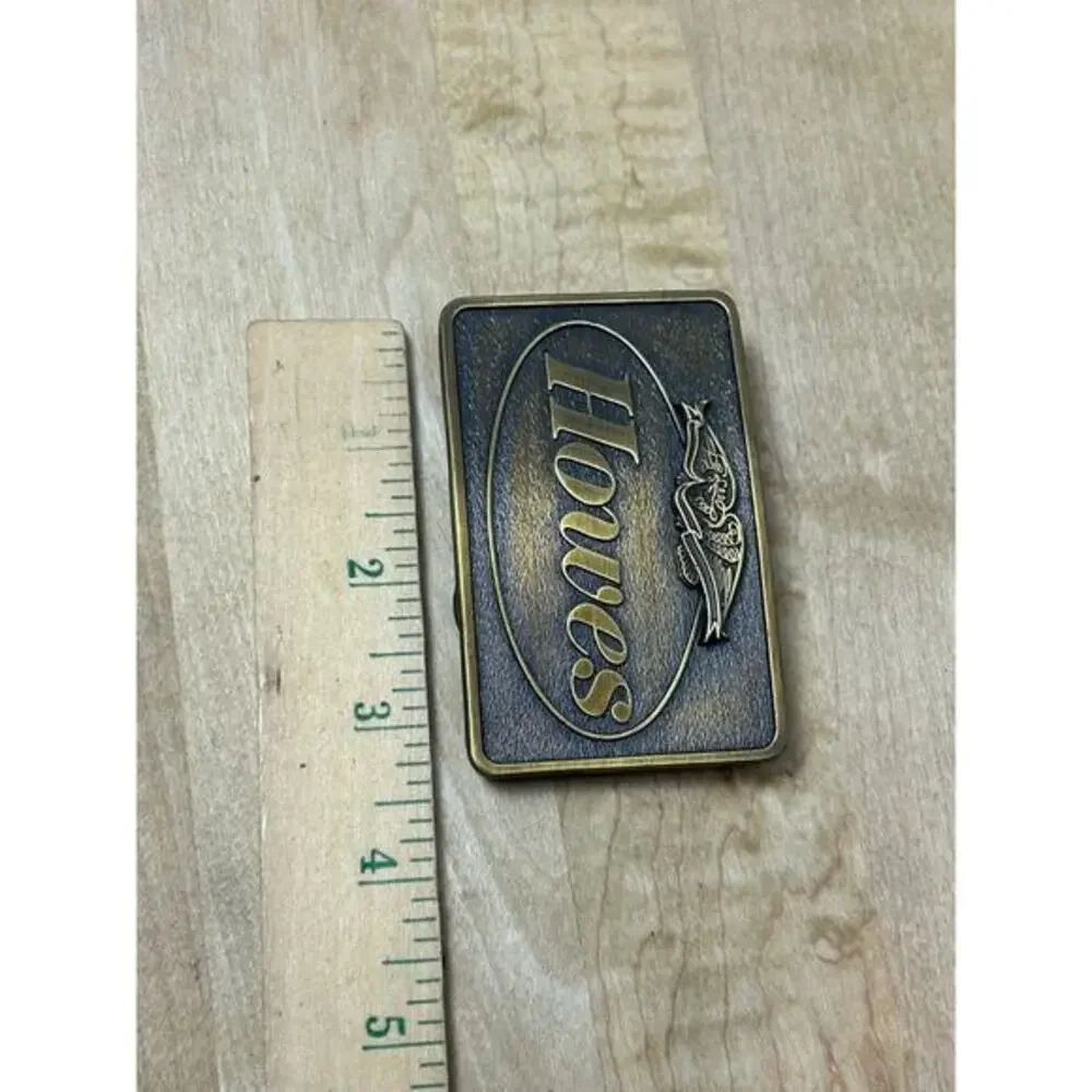 Vintage Howes Oil‎ Company Belt Buckle Vintage